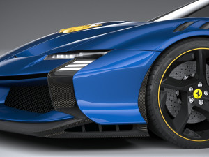 Ferrari SF90 XX Spider 2024 Modello 3D