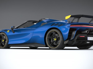 Ferrari SF90 XX Spider 2024 Modello 3D