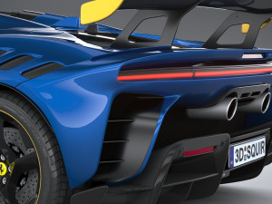 Ferrari SF90 XX Spider 2024 Modello 3D