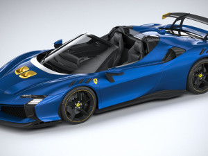 Ferrari SF90 XX Spider 2024 Modello 3D