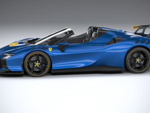 Ferrari SF90 XX Spider 2024 Modello 3D