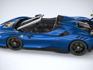 Ferrari SF90 XX Spider 2024 Modello 3D