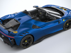 Ferrari SF90 XX Spider 2024 Modello 3D