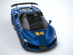 Ferrari SF90 XX Spider 2024 Modello 3D