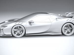 Ferrari SF90 XX Spider 2024 Modello 3D