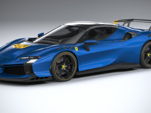 Ferrari SF90 XX Spider 2024 Modello 3D