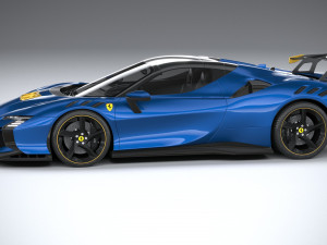 Ferrari SF90 XX Spider 2024 Modello 3D