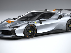 Ferrari SF90 XX Stradale 2024 3D Model