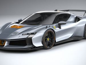 Ferrari SF90 XX Stradale 2024 3D Model