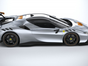 Ferrari SF90 XX Stradale 2024 3D Model