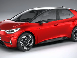 Volkswagen ID3 GTX 2025 3D Model