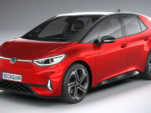 Volkswagen ID3 GTX 2025 3D Model