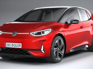 Volkswagen ID3 GTX 2025 Model 3D