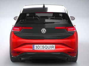 Volkswagen ID3 GTX 2025 3D Model