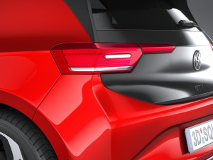 Volkswagen ID3 GTX 2025 Model 3D