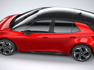 Volkswagen ID3 GTX 2025 Model 3D