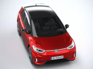 Volkswagen ID3 GTX 2025 3D Model