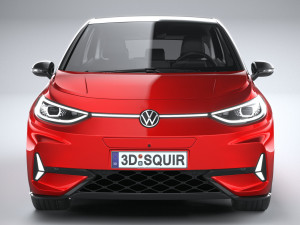 Volkswagen ID3 GTX 2025 Model 3D