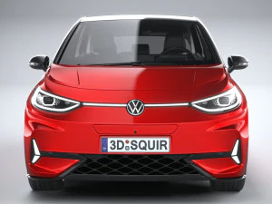 Volkswagen ID3 GTX 2025 3D Model