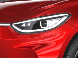 Volkswagen ID3 GTX 2025 Model 3D