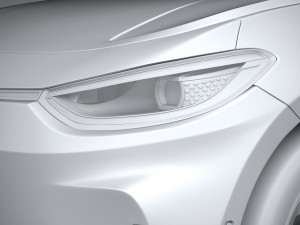 Volkswagen ID3 GTX 2025 Model 3D