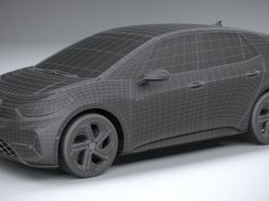 Volkswagen ID3 GTX 2025 Model 3D
