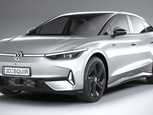 Volkswagen ID7 GTX 2025 3D Model