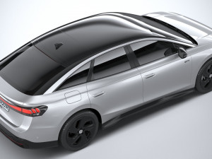 Volkswagen ID7 GTX 2025 3D Model