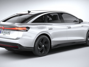 Volkswagen ID7 GTX 2025 3D Model