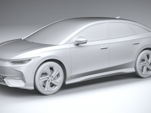 Volkswagen ID7 GTX 2025 3D Model