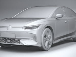 Volkswagen ID7 GTX 2025 3D Model