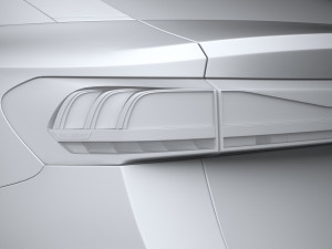 Volkswagen ID7 GTX 2025 3D Model