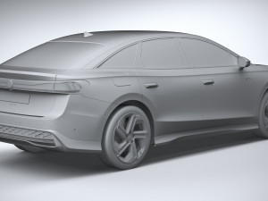 Volkswagen ID7 GTX 2025 3D Model
