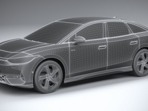 Volkswagen ID7 GTX 2025 3D Model