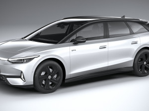 Volkswagen ID7 GTX Tourer 2025 3D-Modell