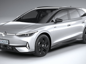 Volkswagen ID7 GTX Tourer 2025 3D Model