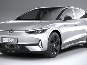 Volkswagen ID7 GTX Tourer 2025 3D Model