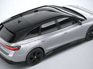 Volkswagen ID7 GTX Tourer 2025 3D Model