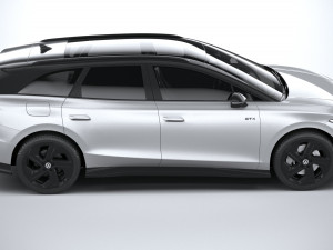 Volkswagen ID7 GTX Tourer 2025 3D Model