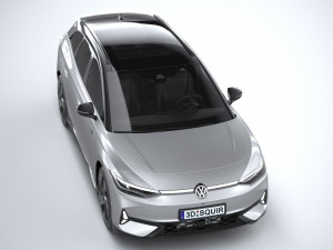 Volkswagen ID7 GTX Tourer 2025 3D Model