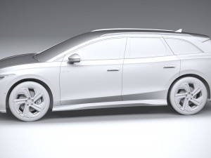 Volkswagen ID7 GTX Tourer 2025 3D Model