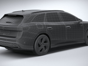 Volkswagen ID7 GTX Tourer 2025 3D Model