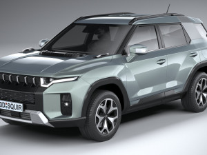 SsangYong Torres 2024 3D Model