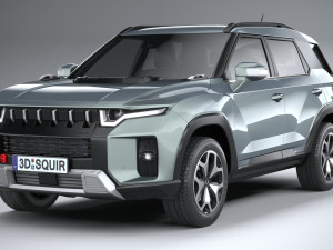 SsangYong Torres 2024 3D Model