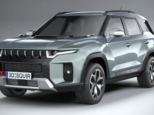 SsangYong Torres 2024 3D Model