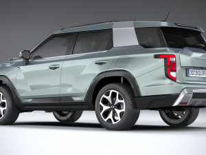 SsangYong Torres 2024 3D Model