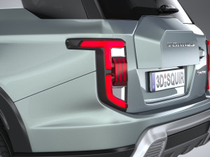 SsangYong Torres 2024 3D Model