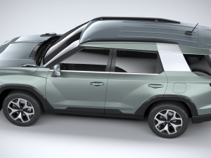 SsangYong Torres 2024 3D Model