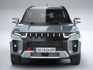 SsangYong Torres 2024 3D Model