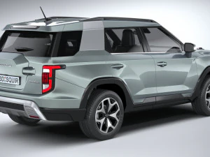 SsangYong Torres 2024 3D Model